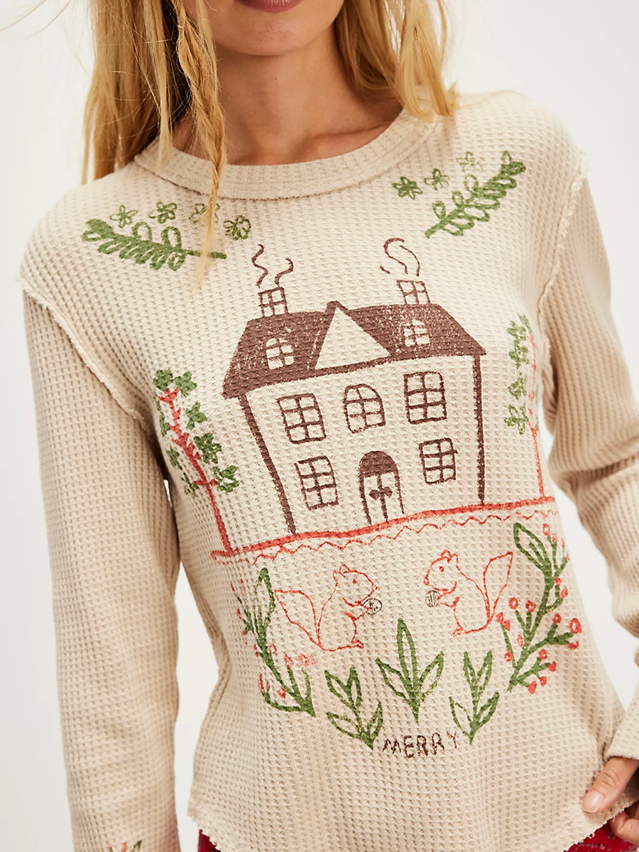 Cotton Rib Sweater