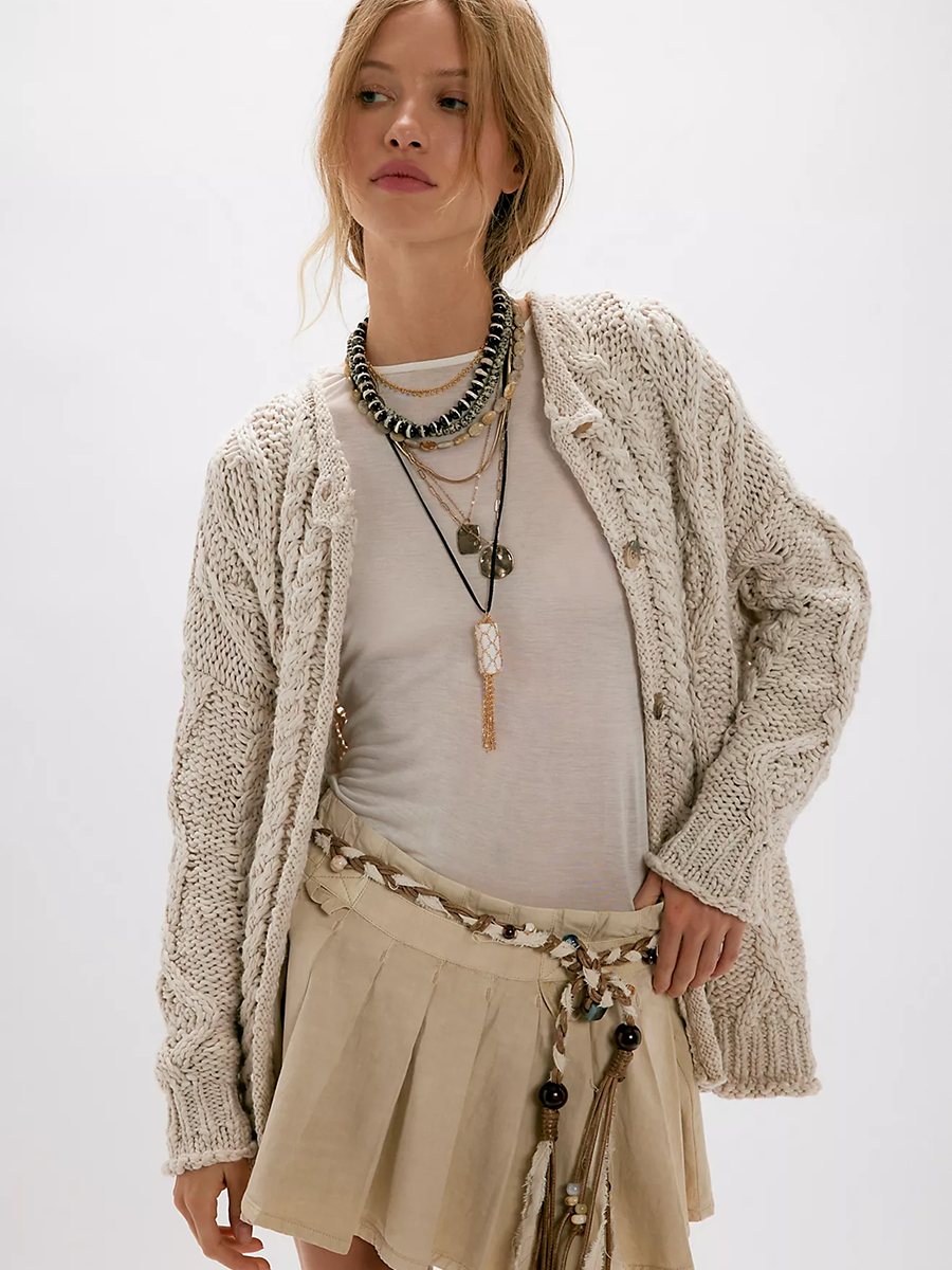 Relaxed Cream Blouse