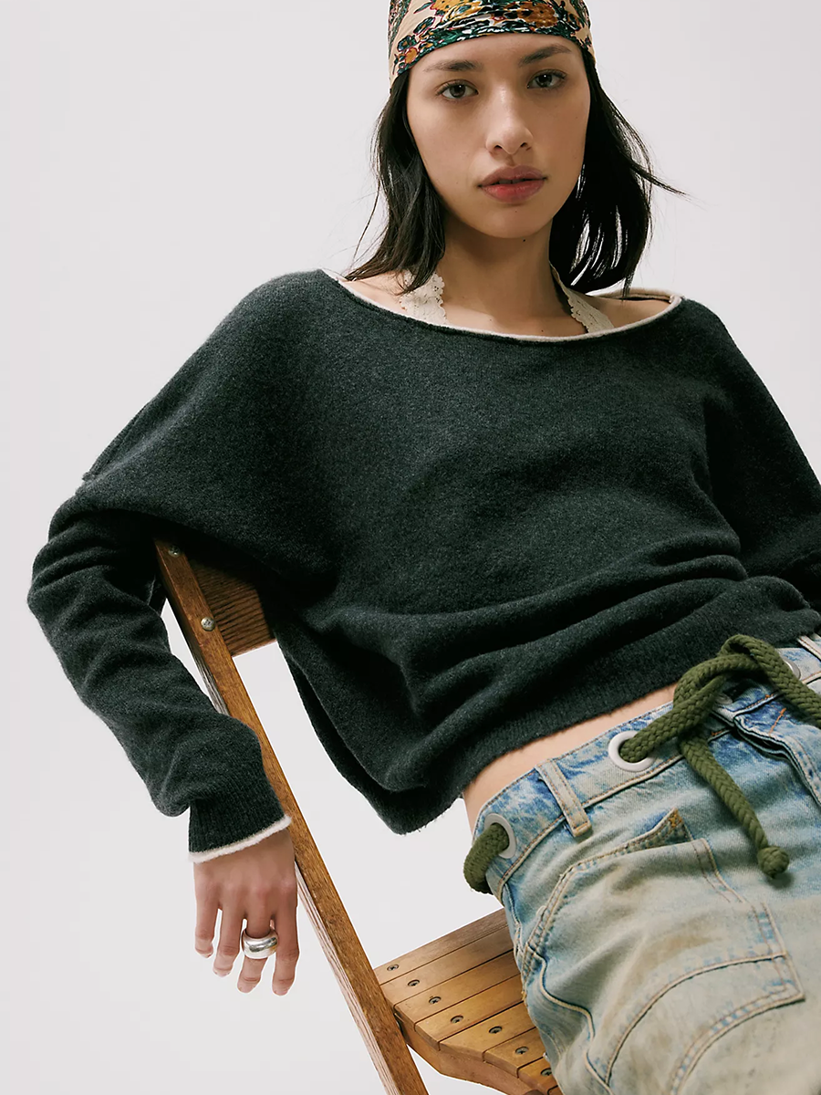 Oversized Stripe Sweater