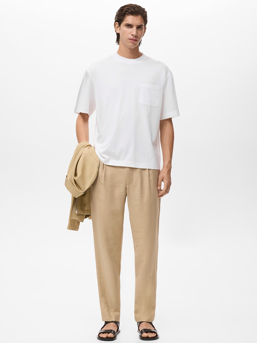 Structured Leather Tote