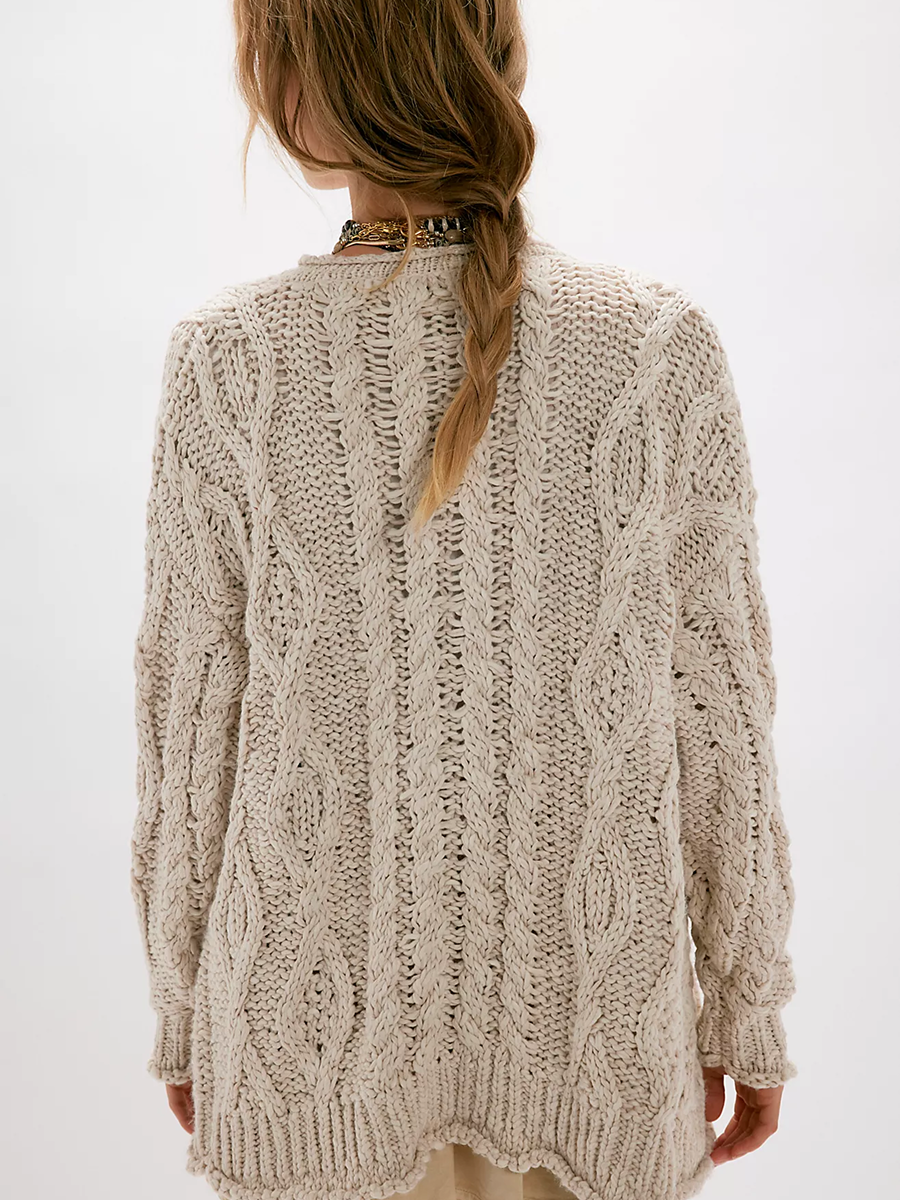 Relaxed Cream Blouse