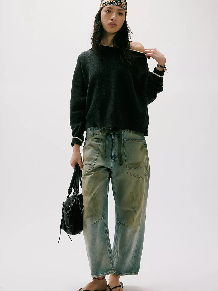 Oversized Stripe Sweater