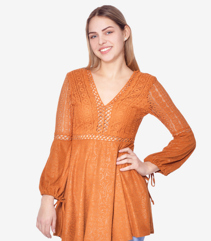 Warm Fit-and-Flare Winter Dress