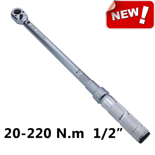 ARITER torque wrench 0.5-500N.m 1/4 3/8 1/2 Square Drive High-accuracy Car Bike Repair Hand Tools Spanner Torque key