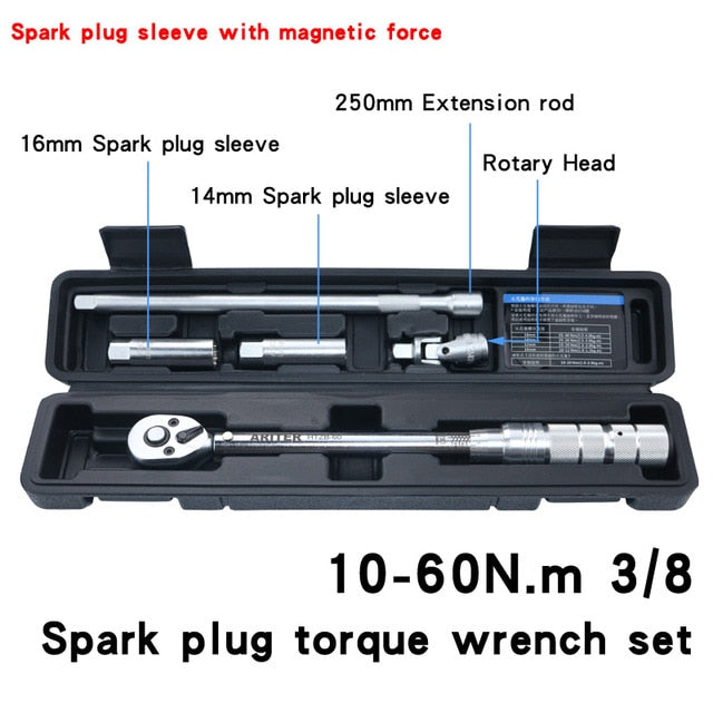 ARITER torque wrench 0.5-500N.m 1/4 3/8 1/2 Square Drive High-accuracy Car Bike Repair Hand Tools Spanner Torque key