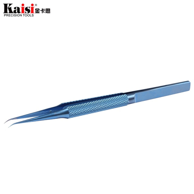 Titanium Alloy Tweezers Professional Repair Fingerprint Fly Line Phone Motherboard Precise Antimagnetic Electronics Tweezers