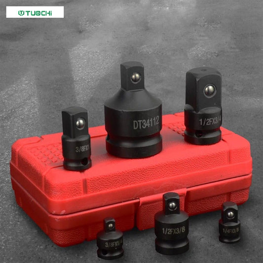 TUOCHI Impact Adapters CR-MO 3/4" Female x 1/2" Male Socket Adapter 1/2 to 3/8 3/8 to 1/4 Impact Socket for Car Repair Tools