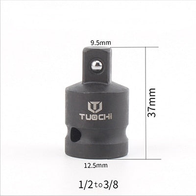 TUOCHI Impact Adapters CR-MO 3/4" Female x 1/2" Male Socket Adapter 1/2 to 3/8 3/8 to 1/4 Impact Socket for Car Repair Tools