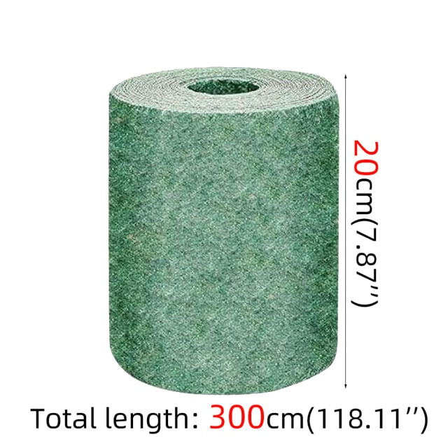 1000cm Lawn Planting Fertilizer Paper Grass Mat No Seeds Biodegradable Artificial Lawns Fake Turf Carpets Home Garden Floor