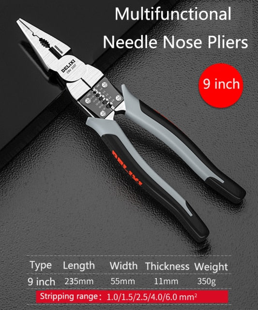 Multifunctional Universal Diagonal Pliers Needle Nose Pliers Hardware Tools Universal Wire Cutters Electrician