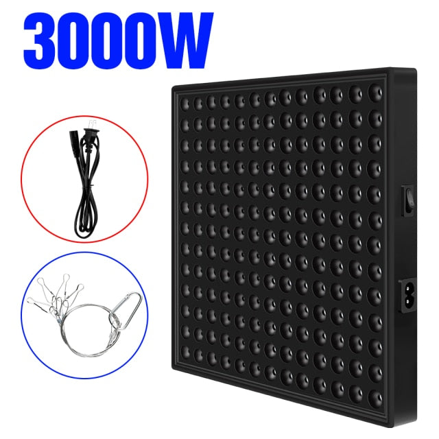 LED Hydroponics Full Spectrum Phyto Grow Light 100V LED Plant Lamp 2000W 3000W LED Bulb Home Tent Grow Box Seeds Veg Fitolampy