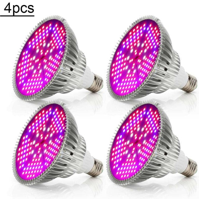 100W Full Spectrum LED Grow Light 150LEDs Plant Lamp Led Bulb for Plants Aquarium Flowers Seeds Garden Vegetables Greenhouse E27